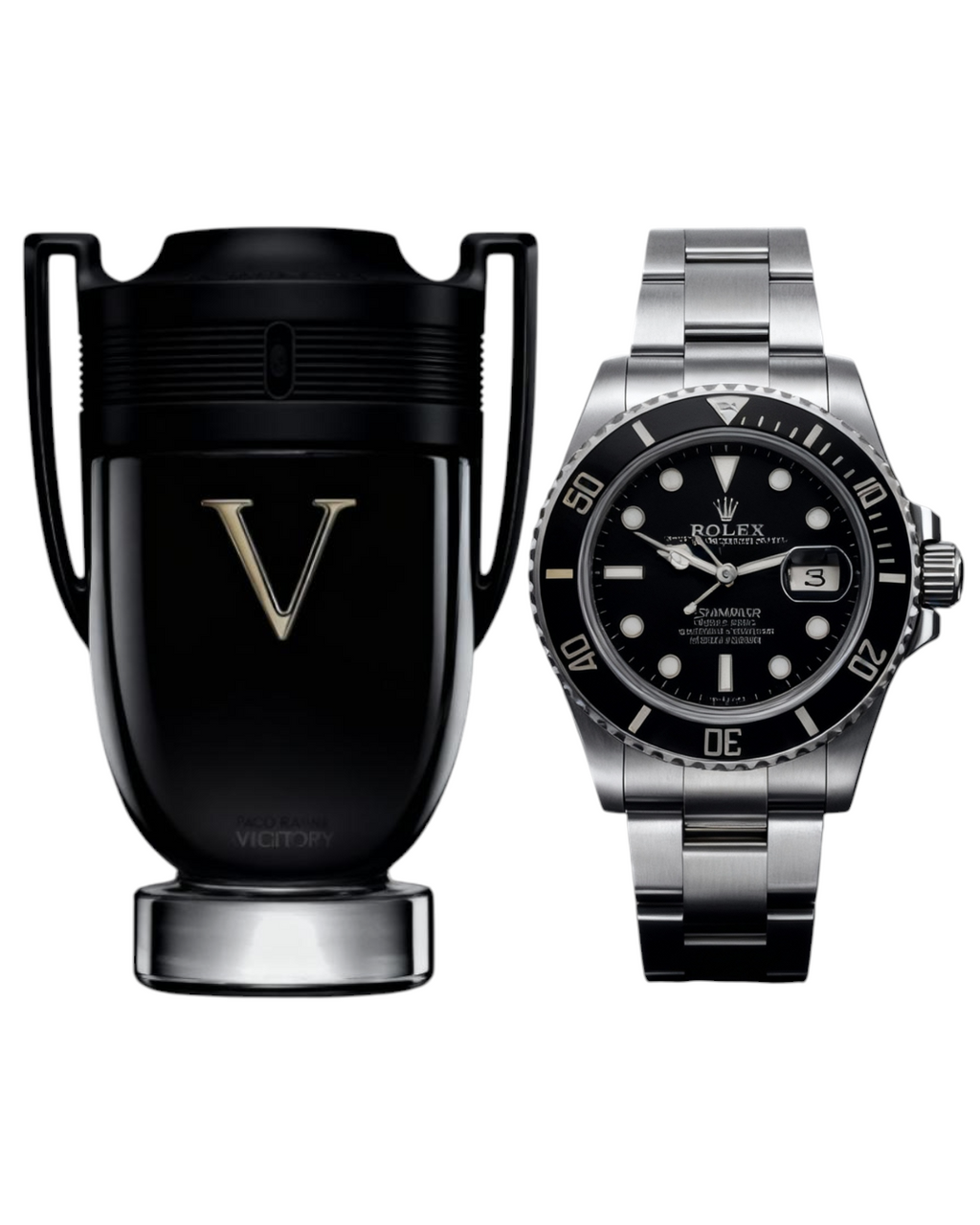 Kit Perfume de Lujo Invictus Victory + Reloj Rolex