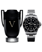 Kit Perfume de Lujo Invictus Victory + Reloj Rolex