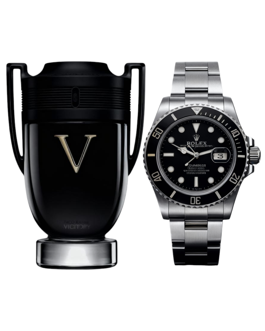 Kit Perfume de Lujo Invictus Victory + Reloj Rolex