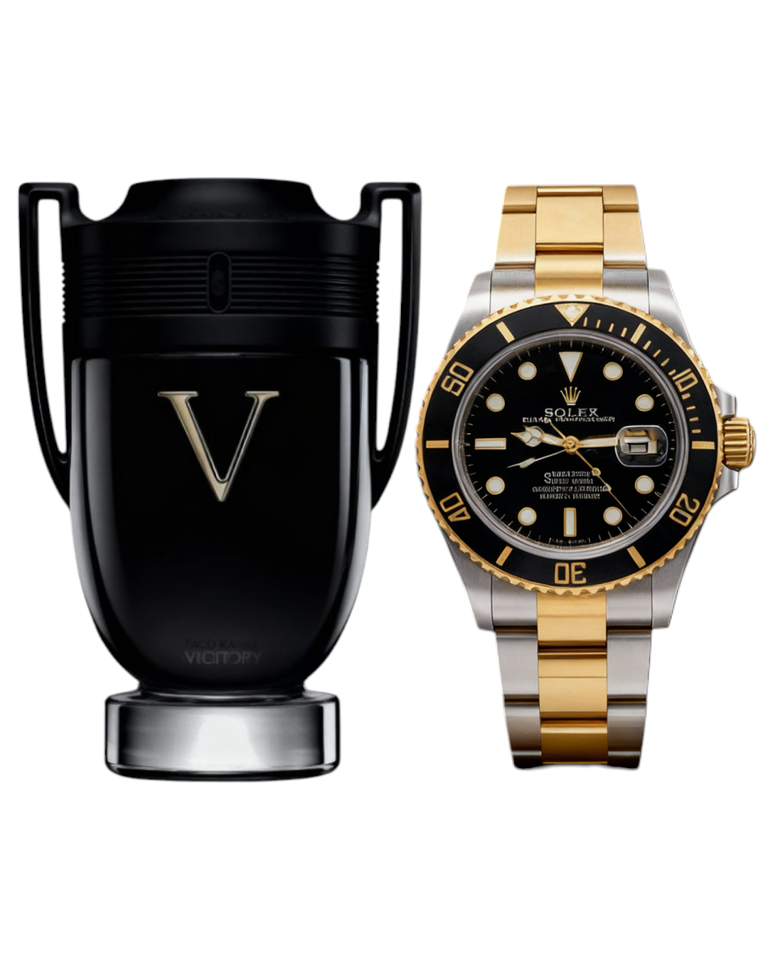 Kit Perfume de Lujo Invictus Victory + Reloj Rolex