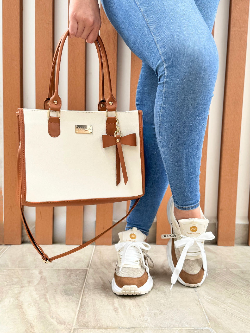 COMBO TENIS+BOLSO COQUETTE+CAJA