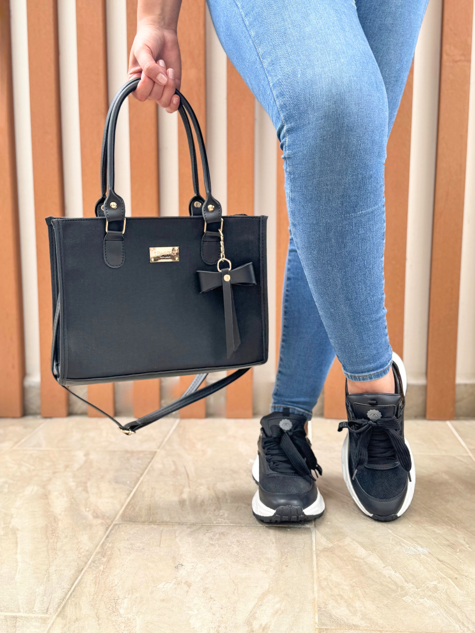 COMBO TENIS+BOLSO COQUETTE+CAJA