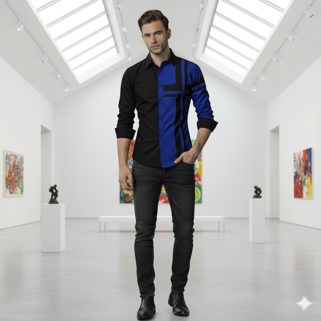 Camisa Manga Larga Diseño Exclusivo Cruz Azul