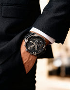 Reloj Diesel Time Negro-Café