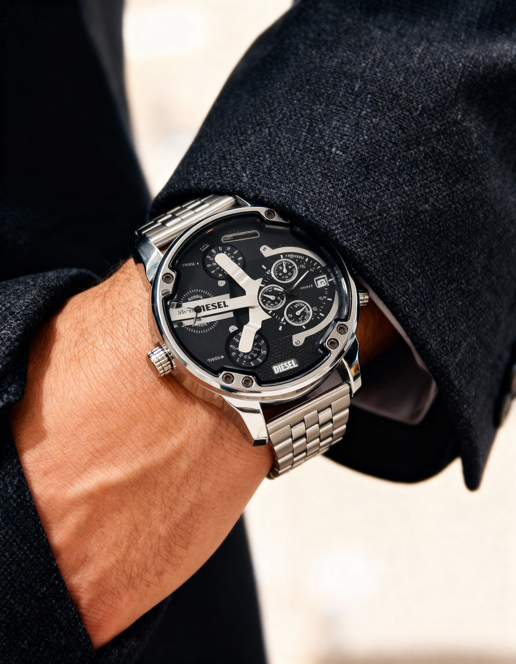 Reloj Diesel Time Plata